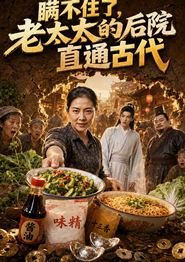 瞒不住了，老太太的后院直通古代